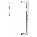 SMART SHOPHAR Stainless Steel Palm Cabinet Handle 10 Inches Silver Pack of 2 / Kitchen Cabinet Hardware/Furniture Pulls for All Types Wooden Furniture Doors, Cabinets, Cupboards &amp; Office Wardrobe