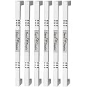 Smart Shophar Stainless Steel Palm Cabinet Handle 6 Inches Silver Pack of 6 / Kitchen Cabinet Hardware/Furniture Pulls for All Types Wooden Furniture Doors, Cabinets, Cupboards & Office Wardrobe