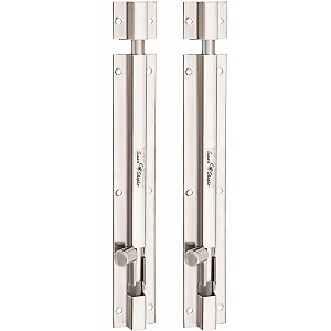 smart shophar stainless steel plain tower bolt 10 inches silver pack of 2  value packsmooth operationsuitable for interior and exterior doors