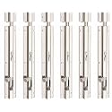 Smart Shophar Door Slide Latch Latchbolt Stainless Steel Plain Tower Bolt Silver, / Value Pack/Reliable Security/Ideal for High-Traffic Areas and Heavy Doors Stainless Steel Silver Finish 08 Inch