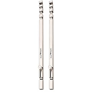 smart shophar tower bolt latch stainless steel square section tower bolt silverstrong and durableeasy to useperfect for home and office doors windows and furniture stainless steel silver f