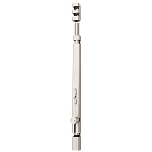 smart shophar tower bolt latch stainless steel square section tower bolt silversturdy constructionuser-friendly installationsuitable for doors and cabinets