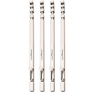 smart shophar stainless steel square section tower bolt 6 inches silver pack of 4  durable constructionhassle-free mountingideal for doors and cabinetscorrosion-proof