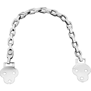 smart shophar premium home improvement hardware stainless steel suzu table chain silver  long lengthsturdy and reliableadds charm to tables and wardrobe stop stainless steel silver finish 12