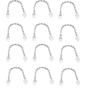smart shophar furniture hardware accessories stainless steel suzu table chain silver  decorative table chainrustproofadds elegance to furniture stainless steel silver finish 08 inch pack of 1