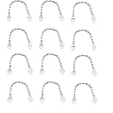Smart Shophar Furniture Hardware Accessories Stainless Steel Suzu Table Chain Silver, / Decorative Table Chain/Rustproof/Adds Elegance to Furniture Stainless Steel Silver Finish 08 Inch Pack of 1