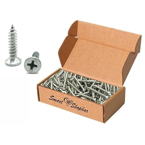 smart shophar steel phillips flat head sheet metal screws 32 x 8 mm golden brass finish pack of 500 pcsdependable and versatileperfect for multiple projectseye-catching design