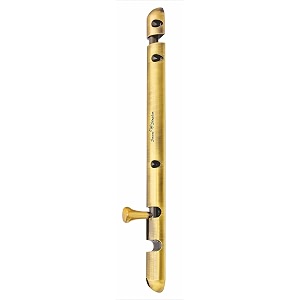 smart shophar barrel bolt slide lock brass capsule tower bolt antiquedecorative designvintage stylereliable securityconvenient assemblysuitable for doors cabinets solid brass antique fini
