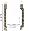 SMART SHOPHAR Furniture Hardware Accessories Zinc Alloy Vista Eye View Lightweight Silver, / Sleek Design/Quick and Simple Mounting/Suitable for Doors/Enhances Home Security Heavy-Duty Alloy Meta...