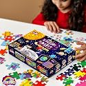 Floor Puzzle &amp; Game - Puzzle &amp; Play Space (96Pieces Jigsaw Puzzles (42 x 30 cm) Activity &amp; Learning Puzzles,Gifts for Boys &amp; Girls Ages 3 to 7 Under 500 (Space)