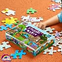 Kid Floor Puzzle &amp; Game - Puzzle &amp; Play Space (96Pieces Jigsaw Puzzles (42 X 30 Cm) Activity &amp; Learning Puzzles,Gifts For Boys &amp; Girls Ages 3 To 7 Under 500 (Animals)