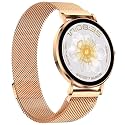 Smart Watch for Women 1.32" Fitness Tracker Watch 7.7mm Ultra Thin Design Answer/Make Call with 120+ Sport Modes Heart Rate/Sleep/Spo2 Monitor Smartwatch IP67 Waterproof for Android iOS