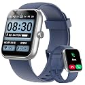 Smart Watch for Women Men with Bluetooth Call, Alexa Built-in Smartwatch, 1.83"DIY Dial Fitness Watch with Sleep Heart Rate Monitor, 110+ Sport Modes, IP68 Waterproof Watch Compatible with Android iOS