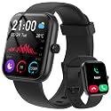 Smart Watch for Women Men with Bluetooth Call, Alexa Built-in Smartwatch, 1.83"DIY Dial Fitness Watch with Sleep Heart Rate Monitor, 110+ Sport Modes, IP68 Waterproof Watch Compatible with Android iOS
