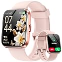 Smart Watches for Women Men, 1.85" Smart Watch Compatible iPhone/Samsung/Android (Answer/Make), Fitness Tracker with Heart Rate/Sleep Monitor, Smartwatch 3ATM Waterproof 120+ Sport Modes, Step Counter