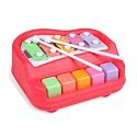 Smartcraft Musical Xylophone and Mini Piano, Non Toxic, Non-Battery, Assorted Color