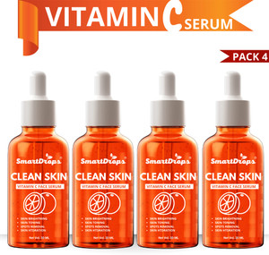smartdrops professional vitamin c face serum - skin brightening anti-aging face serum 120 ml