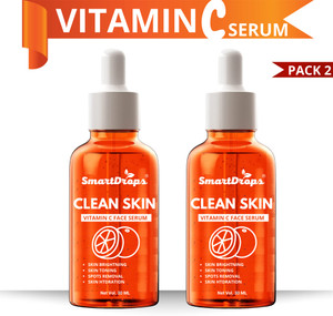 smartdrops professional vitamin c face serum - skin brightening anti-aging face serum 60 ml