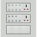 Smarteefi 13 Port customizable WiFi Smart Switch Board | Guaranteed Schedules | 10 Smart Switch, 1 Smart Fan, 2 Smart Plug | Compatible with Alexa & Google Home (Size: 18M (220mmx226mmx40mm))