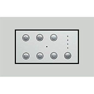 smarteefi 5 port modular wifi smart switch board  guaranteed schedules  4 switch control  1 fan speed control  compatible with alexa amp google home size 4m 146mmx94mmx40mm