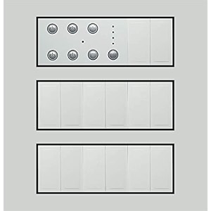 smarteefi customizable wifi smart switch board guaranteed schedules 5 port4 switch1 fan speed control customize with add-on modules compatible with alexa amp ghome size 18m 220mmx226mmx40mm