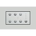 Smarteefi 5 Port Modular WiFi Smart Switch Board | Guaranteed Schedules | 4 Switch Control + 1 Fan Speed Control | Compatible with Alexa &amp; Google Home (Size: 4M (146mmx94mmx40mm))