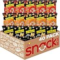 Smartfood Popcorn, White Cheddar and Flamin' Hot White Cheddar Variety Pack, 0.5 Ounce (Pack of 40)
