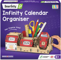 Smartivity Infinity Calendar & Desk/Stationary Organizer for Kids Age 8-14 Years (Brown)