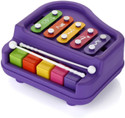 SmartKids 2 in 1 Piano Xylophone Toy for Toddlers,8 Multicolored Keyboard Xylophone Piano