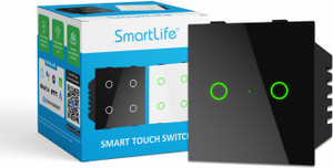 Smartlife Modular 2 Gang Smart Touch Switch