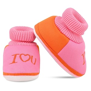 smartots soft comfortable and skin friendly slip-on cotton casual winter booties for 0-9 months baby boy amp baby girl
