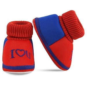 smartots soft comfortable and skin friendly slip-on cotton casual winter booties for 0-9 months baby boy amp baby girl