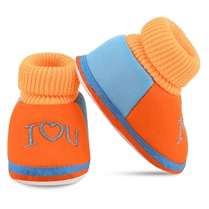 smartots soft comfortable and skin friendly slip-on cotton casual winter booties for 0-9 months baby boy amp baby girl