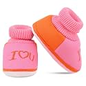 SMARTOTS Soft Comfortable and Skin Friendly Slip-On Cotton Casual Winter Booties for 0-9 Months Baby Boy & Baby Girl