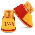 SMARTOTS Soft Comfortable and Skin Friendly Slip-On Cotton Casual Winter Booties for 0-9 Months Baby Boy &amp; Baby Girl