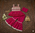 SMARTPOINT PLUS Girls Festive Party Kurta