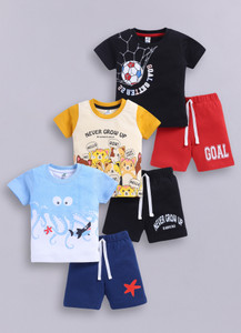 SmartRAHO Boys Casual T-shirt Shorts