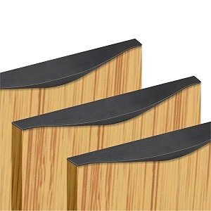smartslide aluminum profile handle for kitchen drawer pull handle for drawer cabinet handle modular kitchen drawer handle pack of 3 8 inch