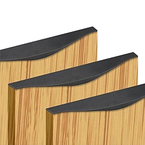 smartslide aluminum profile handle for kitchen drawer cabinet drawer handle modular kitchen drawer profile handle pack of 3 18 inch