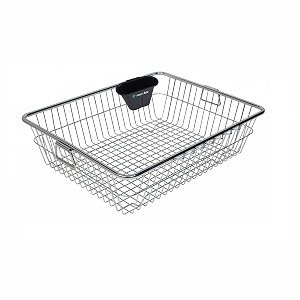 smartslide stainless steel dish drainerutensil drainer kitchen rackbartan basketutensil drying rackkuda basketkitchen stand 15 x 20