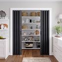 SmartStandard 64x80in Double Accordion Doors Double Walled