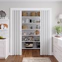 SmartStandard 64x80in Double Accordion Doors Interior Double