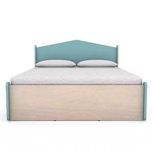 Smartsters Reversible Flip Mattress for Kids White