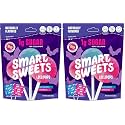SmartSweets Halloween Lollipops | 3 oz (12 Lolli per pack) | Low Sugar and Calorie Gummy Candy | Healthy Snacks for Kids, Gluten Free, Plant Based, School Safe Snacks (Pack of 2)