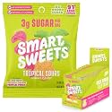 SmartSweets Tropical Sours, Low Sugar Sour Gummy Candy Bags, 1.8 Ounce (Pack of 84)
