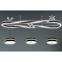 Smartway® - 115 Watt Billion Modern| Ceiling| Bedroom|Living Room| LED Linear Chandelier for Living Room| Kitchen Dining|| Hotels| Office & Home Décor Voice Assist App Control 3 Color Mode
