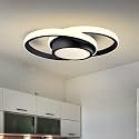 Smartway® Upbeat 32W LED Ceiling Light | Modern Decorative Lamp for Office, Living Room, Bedroom, Dining &amp; Home | 3 Color Mode (Warm, Cold &amp; Natural White) | Metal Body | 1-Year Warranty