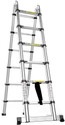 Smarty Double A-Type Telescopic Dual Ultra Stabilizer Portable 12 Steps 12.5 Feet Aluminium Ladder