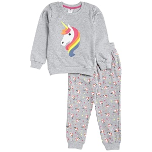 smarty girls full sleevees track suit top and pyjama set day and night clothing set