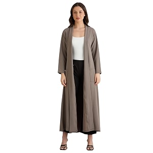 Smarty Pants womens cotton open front trench